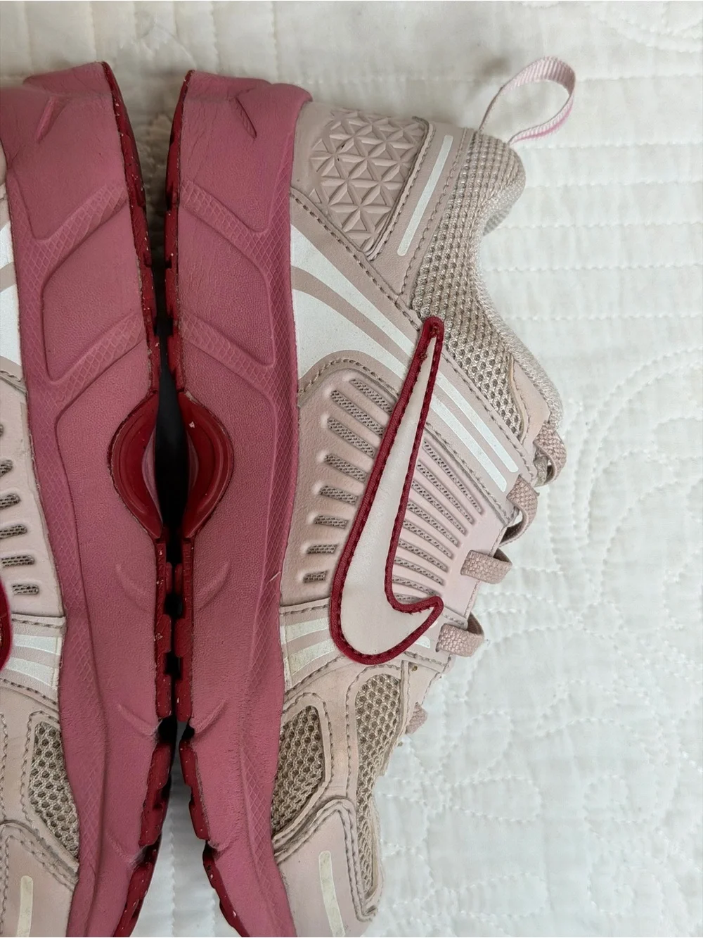 Little Kid's Nike Vomero 5 Silt Red/Silt Red-Peony (HF6999 601) Sz. 1